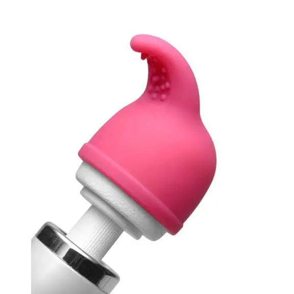 Pink silicone nuzzle tip for 10 Speed Wand, part of the Tip Massage Kit