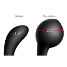 Swell Prostate Vibrator 10x Inflatable And Vibrating Silicone Prostate Plug at the Haus of Shag