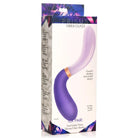 Prisms Vibrator 10x Pari Dual Ended Wavy Silicone And Glass Vibrator at the Haus of Shag