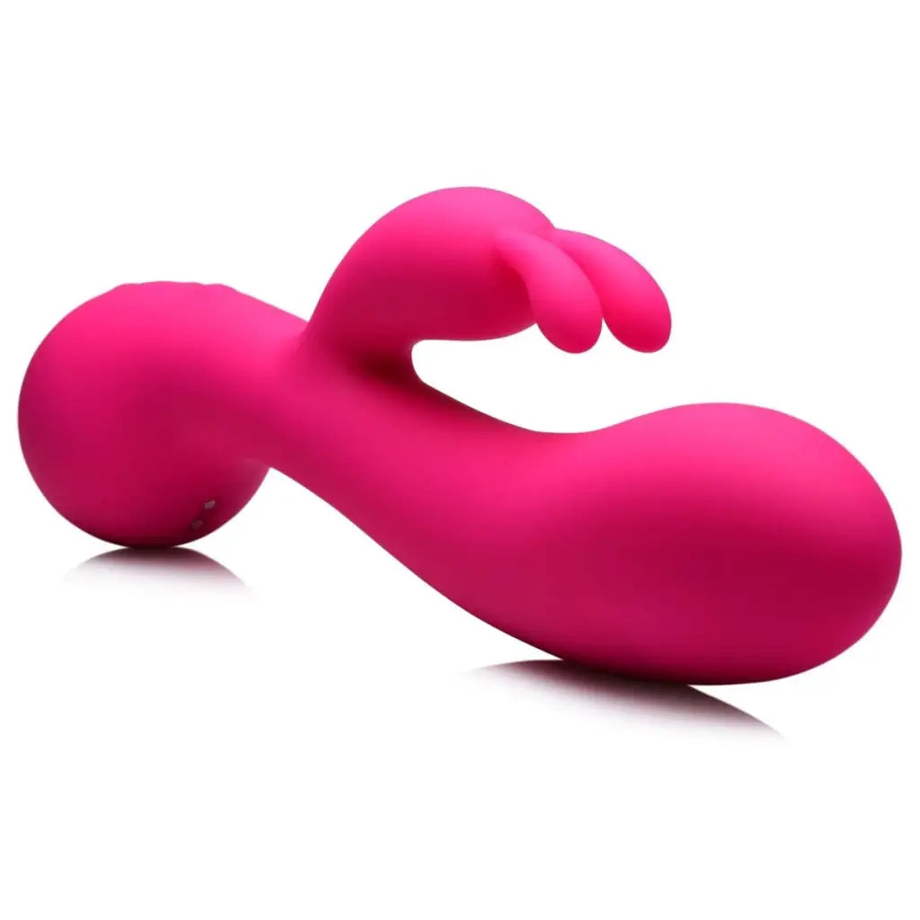 Rumblers Vibrator 10x Rabbit Silicone Vibrator at the Haus of Shag