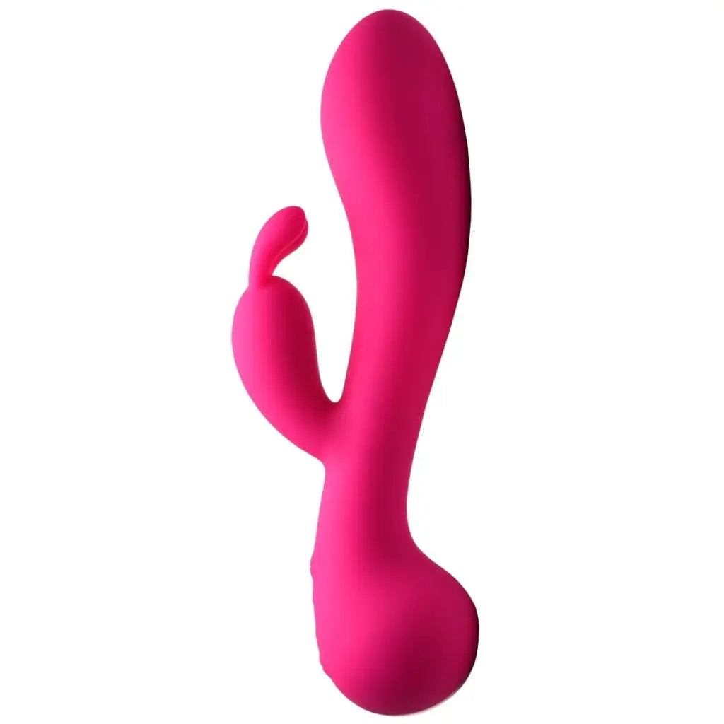 Rumblers Vibrator 10x Rabbit Silicone Vibrator at the Haus of Shag