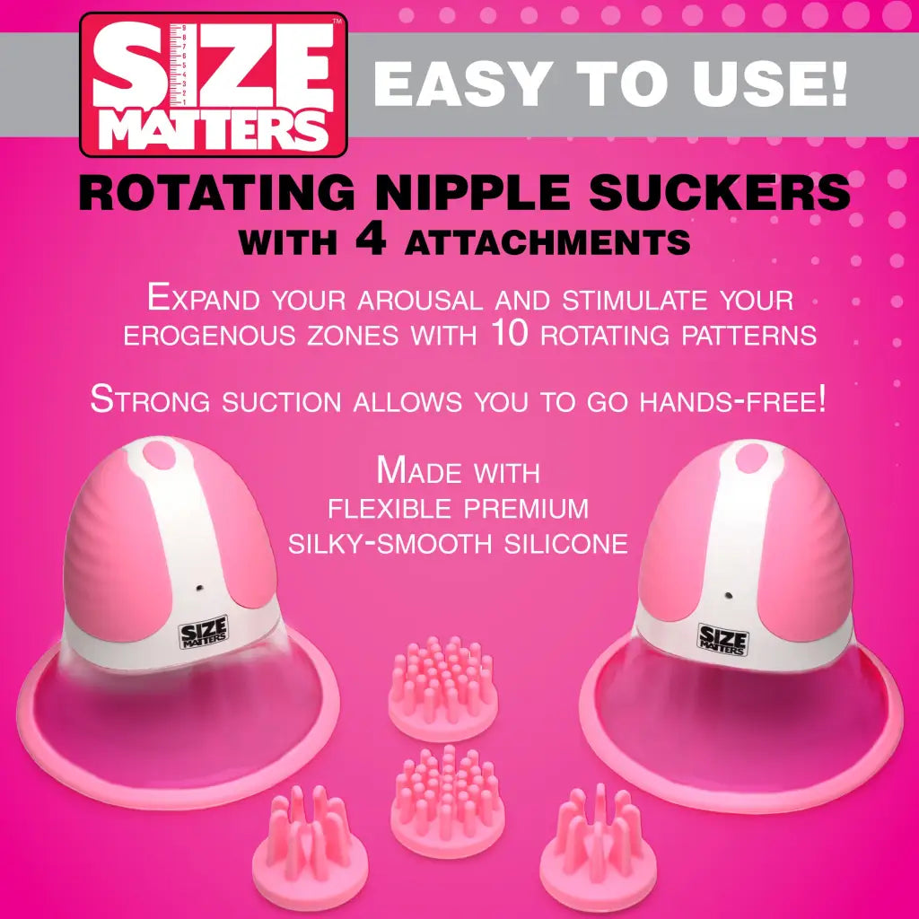 10x Rotating Nipple Suckers - Suckers