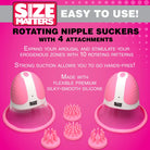 10x Rotating Nipple Suckers - Suckers