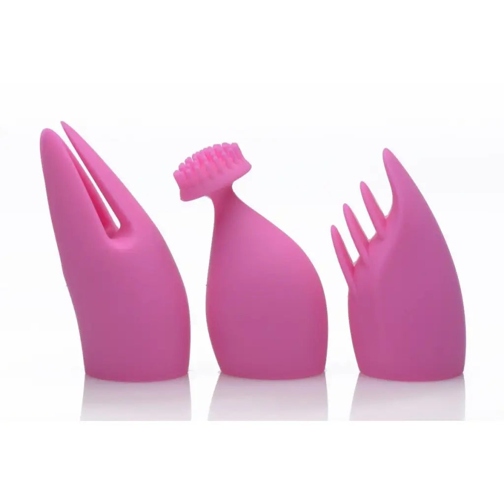 inmi Vibrator 10x Versa-thrust Vibrating And Thrusting Silicone Rabbit With 3 Attachments at the Haus of Shag