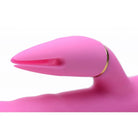 inmi Vibrator 10x Versa-thrust Vibrating And Thrusting Silicone Rabbit With 3 Attachments at the Haus of Shag