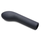 Trinity Vibes Vibrator Black 10x Vibrating Curved Silicone Finger Massager at the Haus of Shag