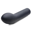 Trinity Vibes Vibrator Black 10x Vibrating Curved Silicone Finger Massager at the Haus of Shag