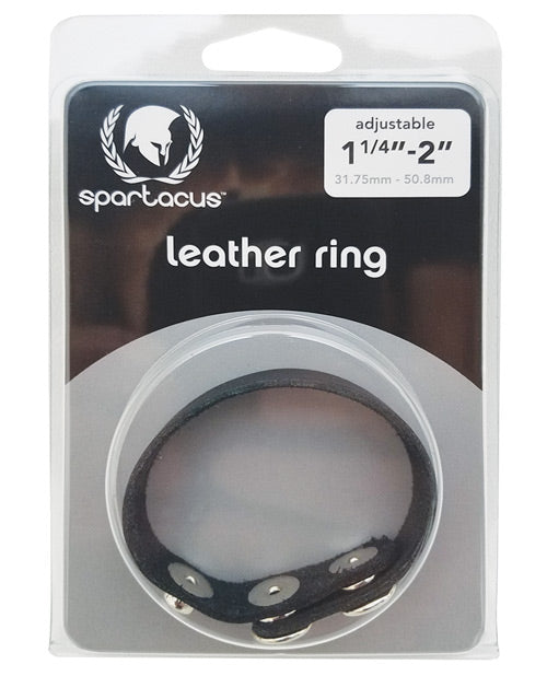 Spartacus Leather Cock Ring