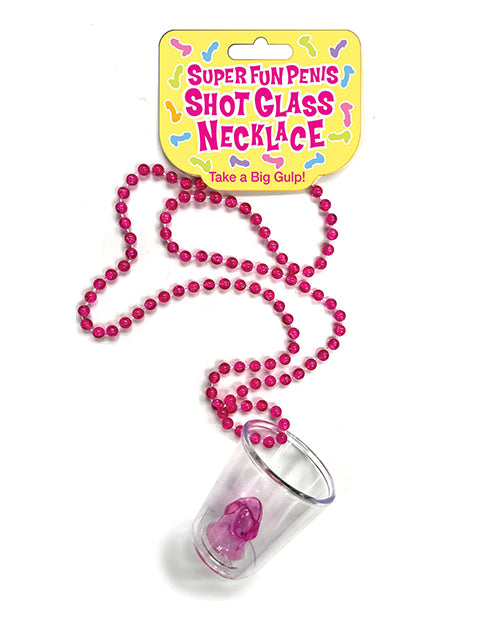 Super Fun Penis Shot Glass Necklace