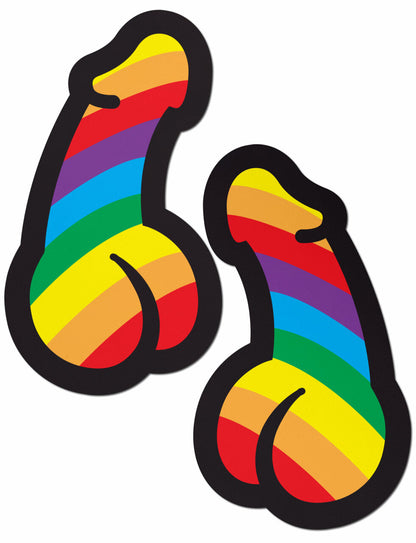 Pastease Penis Pride Pasties Rainbow
