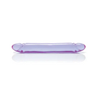 12’’ Reflective Gel Smooth Double Dong - Lavender - Dongs & Dildos