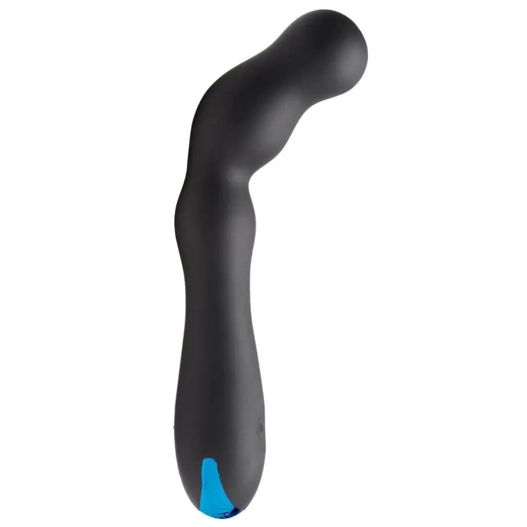 Trinity Vibes Prostate Vibrator Black 12x Silicone Beaded Prostate Vibrator at the Haus of Shag