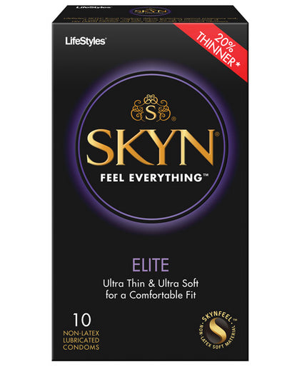 Lifestyles Skyn Elite Ultra Thin Condoms - Pack Of 10