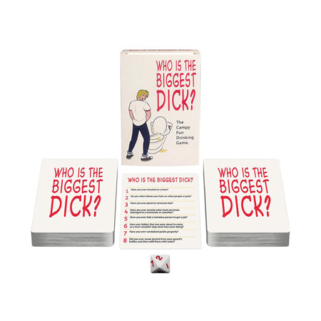 Who's the Biggest Dick? Drinking Card Game