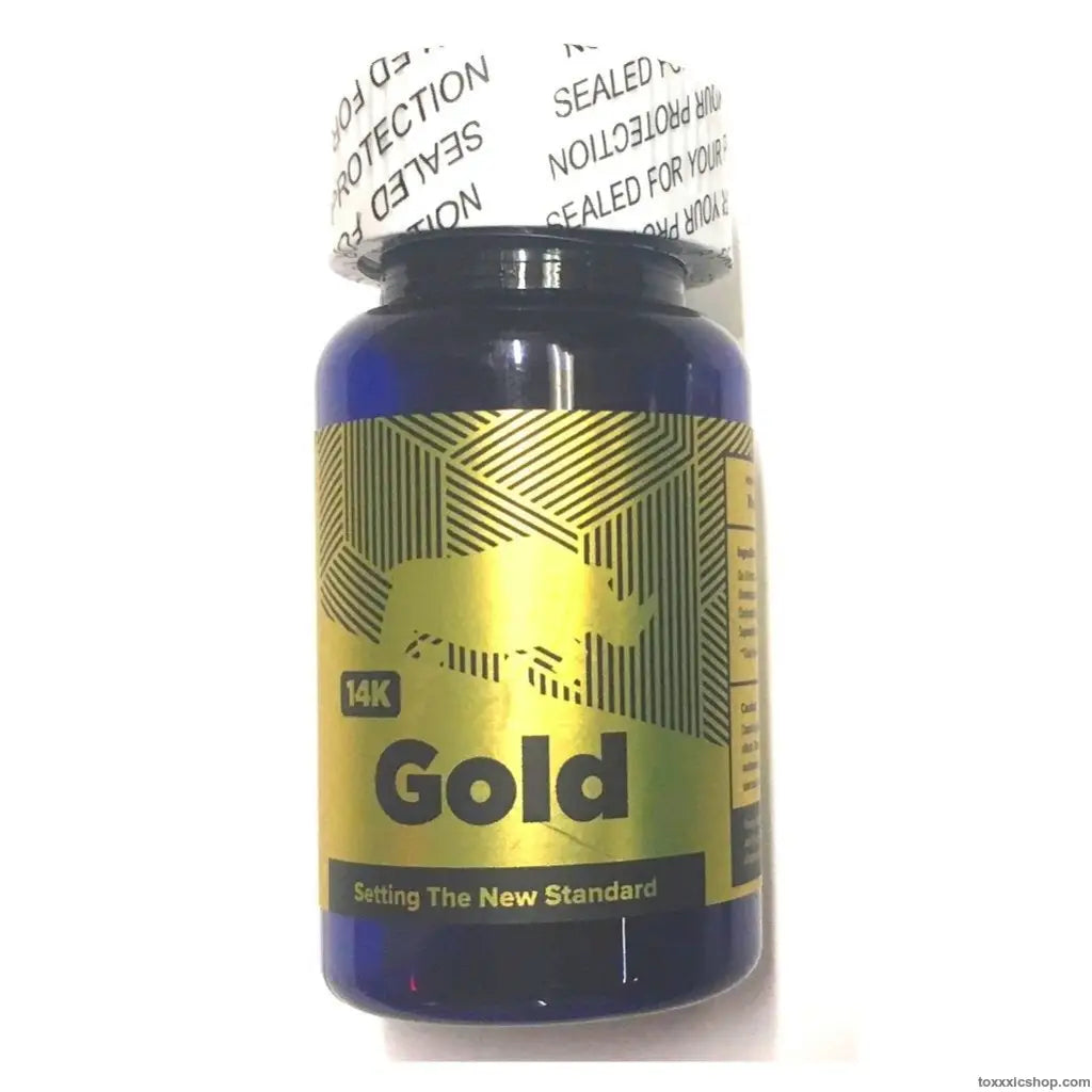 14k Gold 6pc Bottle - Meds & Supplements