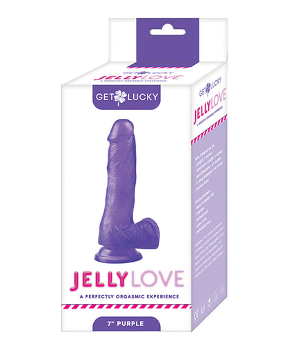 Get Lucky 7-Inch Jelly Dong - Purple