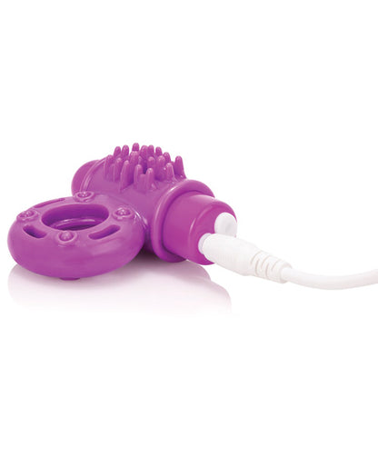 Screaming O Charged OWow Vooom Vibrating Cock Ring - Purple