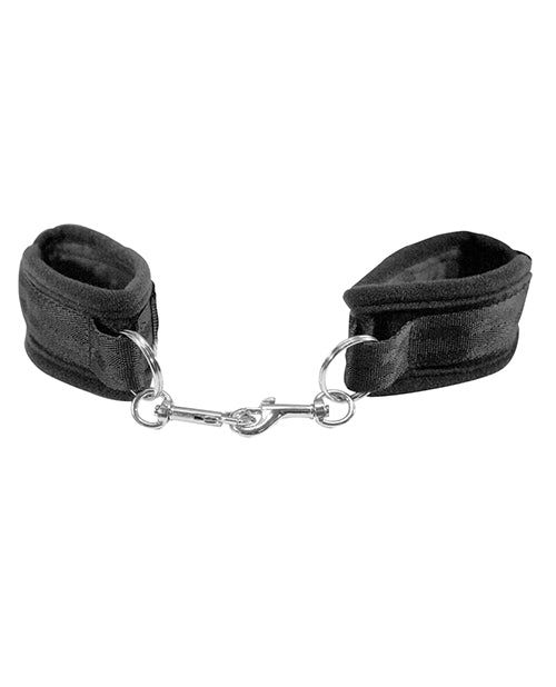 Sportsheets Sex & Mischief Beginner's Handcuffs Black