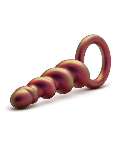 Anal Adventures Matrix Silicone Spiral Loop Plug Copper