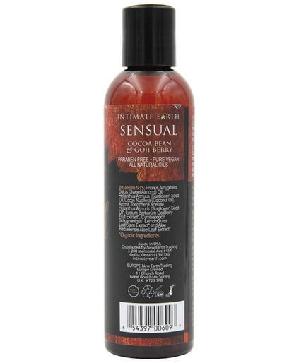 Intimate Earth Sensual Massage Oil 240 ml/8 oz