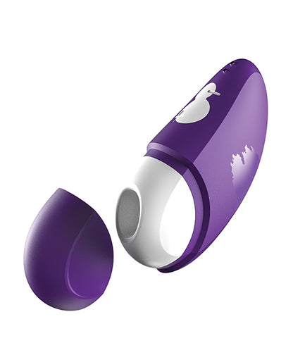 ROMP Free Purple Rechargeable Silicone Pleasure Air Clitoral Vibrator