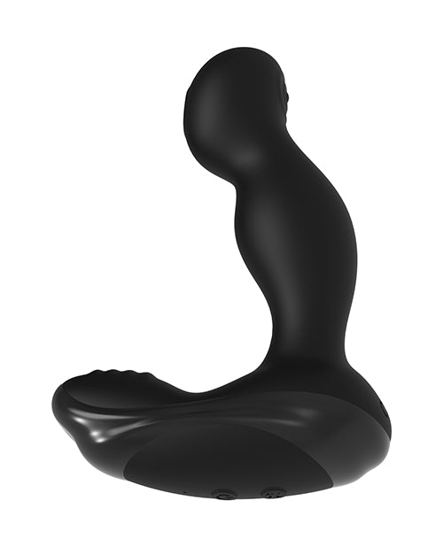 Zero Tolerance The One-Two Punch Rechargeable Remote-Controlled Vibrating Tapping Silicone Prostate Massager Black