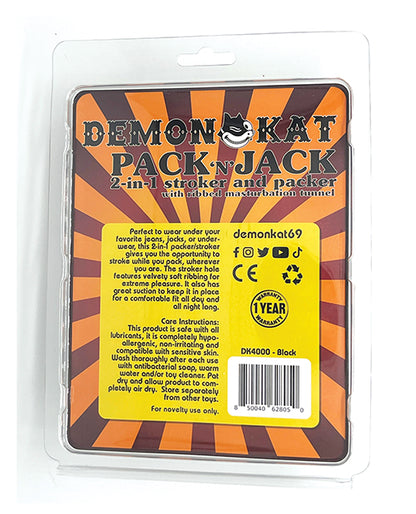 Demon Kat Pack N Jack - Black