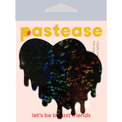 Pastease Melted Heart Pasties Black