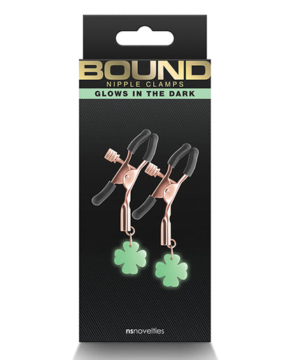 Bound Nipple Clamps V1 Rose Gold