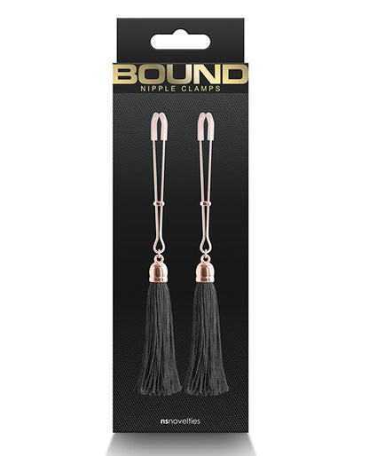 Bound Nipple Clamps T1 Black