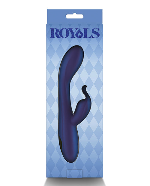 Royals Empress Rabbit Vibrator Metallic Blue