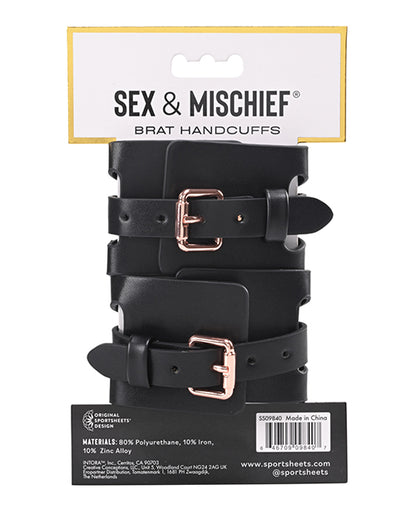 Sportsheets Sex & Mischief Brat Handcuffs