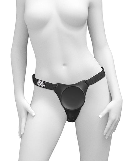 Body Dock G-Spot Pro Vibrating Silicone Strap-On Harness