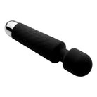 Wand Essentials Wand Black 18x Luxury Silicone Travel Wand at the Haus of Shag