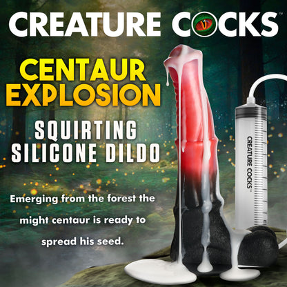 Creature Cocks Centaur Explosion Squirting Silicone Dildo
