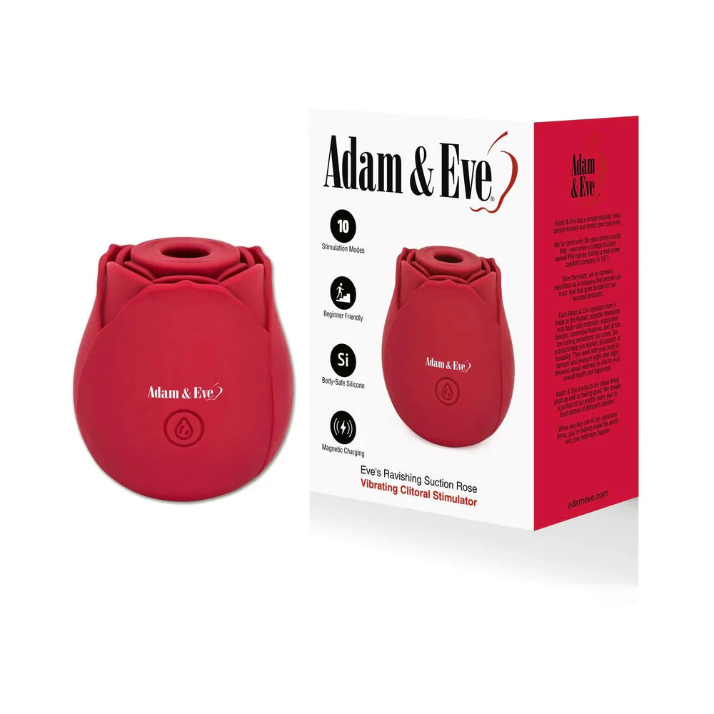 Adam & Eve Eve's Ravishing Suction Rose product image; source page barcode 810124862909