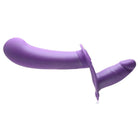 Strap U Strap On Kit Purple 28x Double Diva 2 Inch Double Dildo With Harness And Remote Control at the Haus of Shag