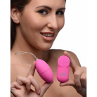 Frisky Bullet Pink 28x Scrambler Vibrating Egg With Remote Control at the Haus of Shag