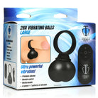 Close-up of 28x vibrating balls with remote control, ideal for water-based activities