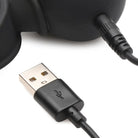 USB cable connected to laptop with 28x Vibrating Balls for optimal performance