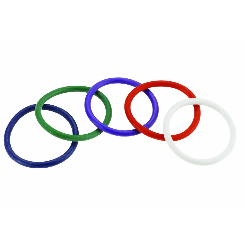 2in Soft C Rings Rainbow - Cock Ring