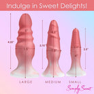 3 Piece Silicone Butt Plug Set - Butt Plug