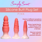 3 Piece Silicone Butt Plug Set - Butt Plug