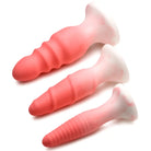 3 Piece Silicone Butt Plug Set - Butt Plug