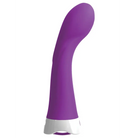 3Some Plain Vibrator Purple 3Some Wall Banger G Rechargeable Remote-Controlled Silicone Vibrator With Suction Cup at the Haus of Shag