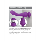 3Some Plain Vibrator Purple 3Some Wall Banger G Rechargeable Remote-Controlled Silicone Vibrator With Suction Cup at the Haus of Shag