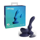 3Some Prostate Vibrator Blue 3Some Wall Banger P-Spot Rechargeable Remote-Controlled Vibrating Anal Massager With Suction Cup at the Haus of Shag