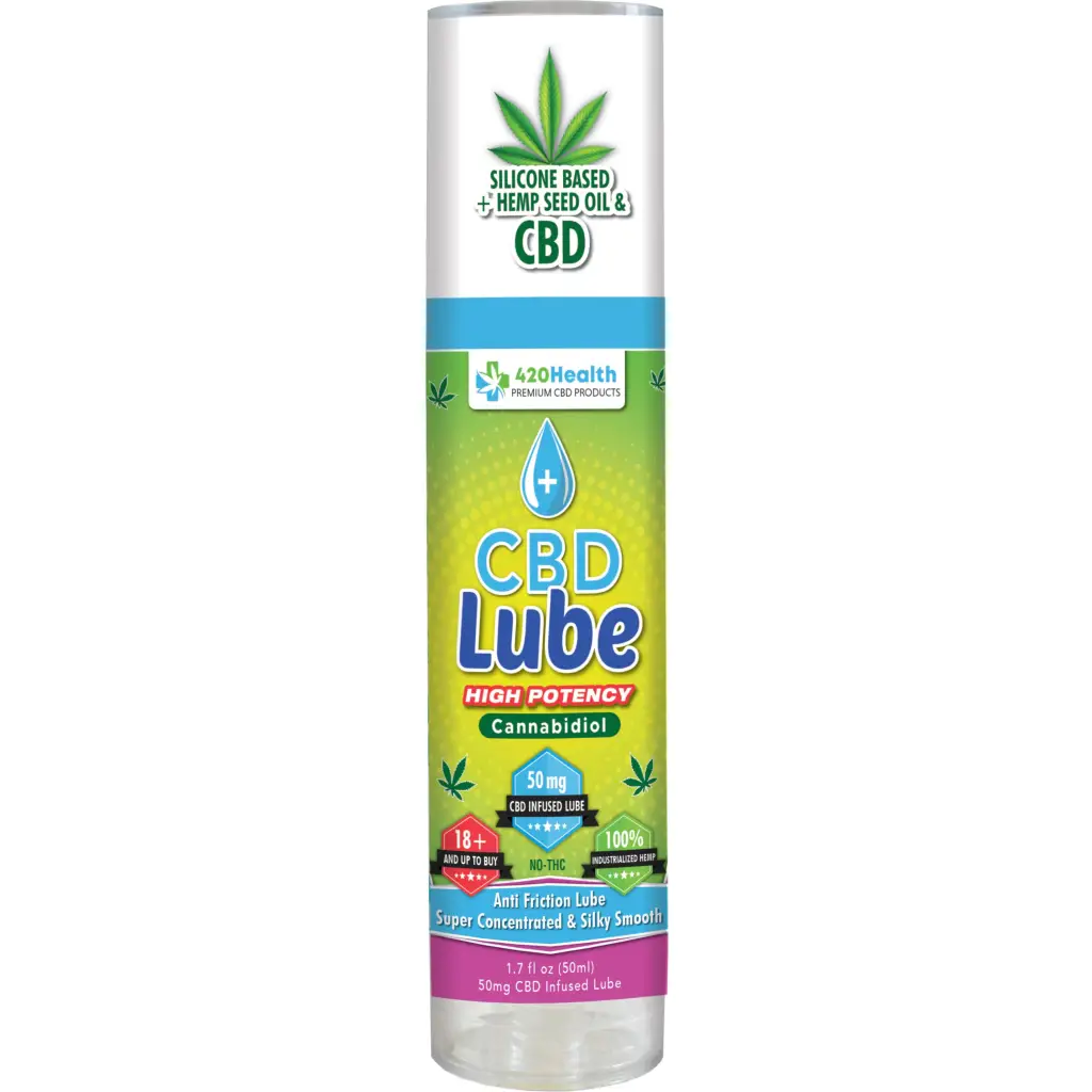 420 Health Cbd Lube 1.7 Oz Bottle - General