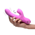 inmi Vibrator 5 Star 13x Silicone Pulsing And Vibrating Rabbit at the Haus of Shag