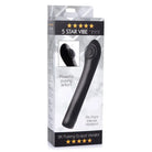 inmi Vibrator Black 5 Star 9x Pulsing G-spot Silicone Vibrator at the Haus of Shag